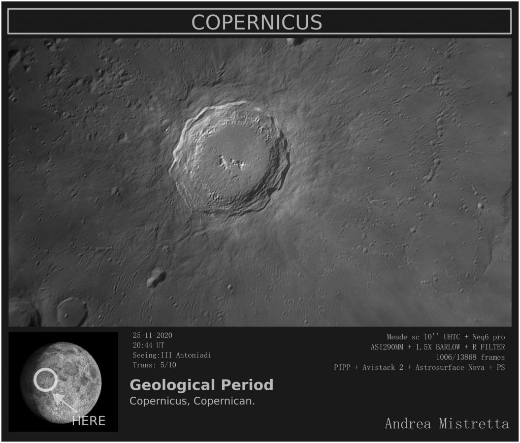 Elementi geomorfologici lunari astrofarm
