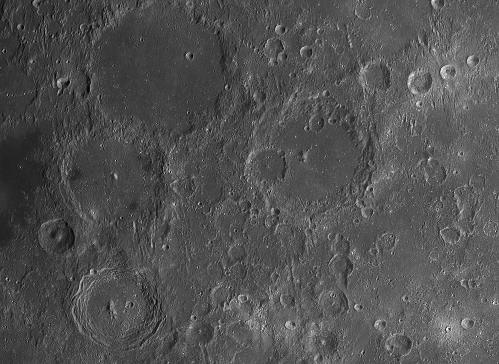 Elementi geomorfologici lunari astrofarm