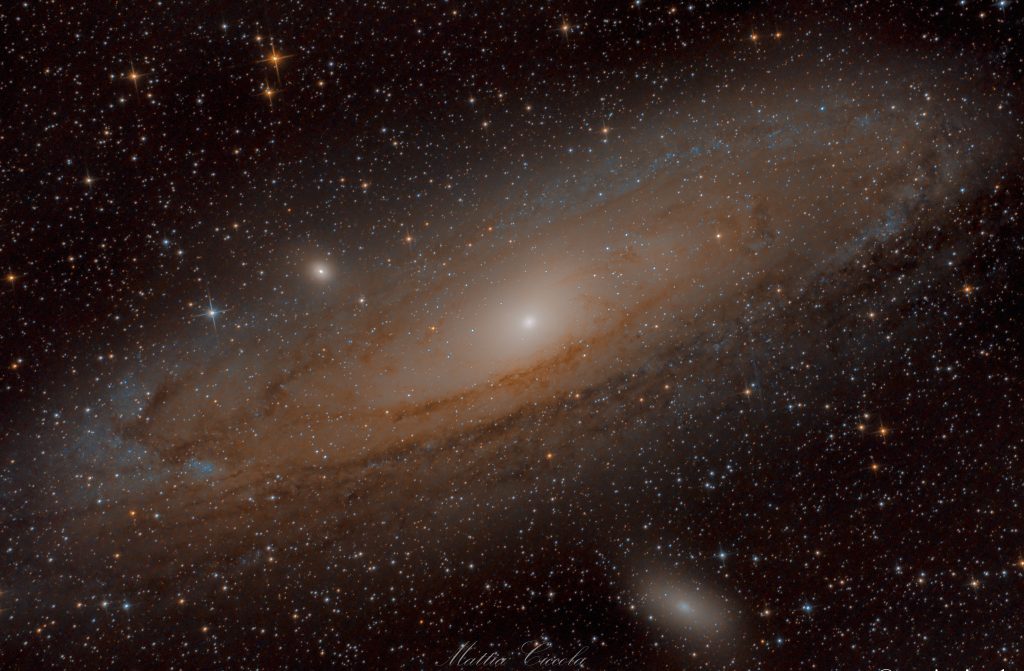 Galassia Andromeda astrofotografia astrofarm
