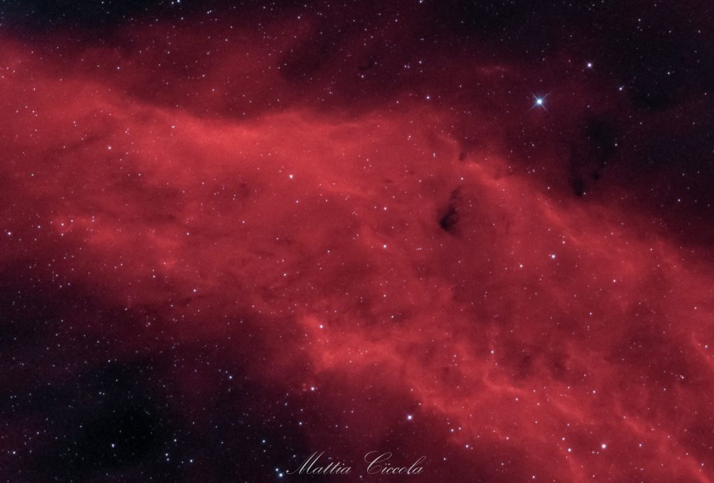 Nebulosa California astrofotografia astrofarm