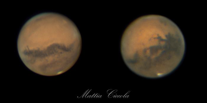 Opposizione di Marte astrofotografia ASTROFARM