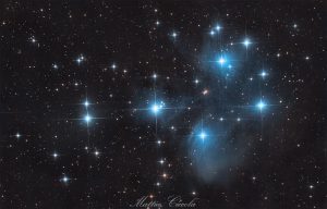 Pleiadi astrofotografia astrofarm