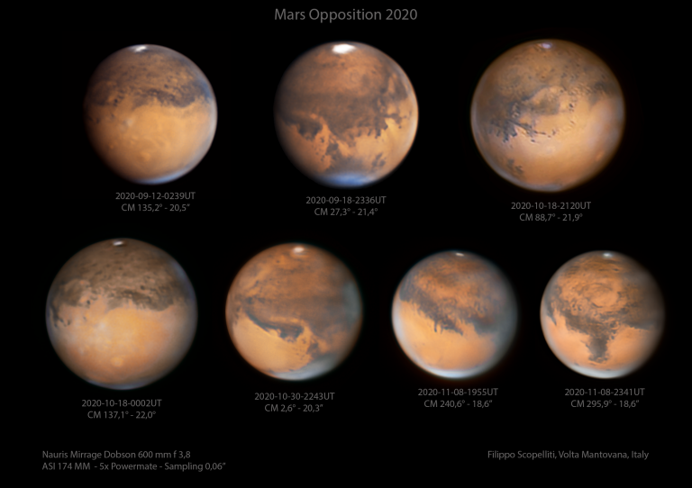 opposizione Marte Filippo Scopelliti astrofarm